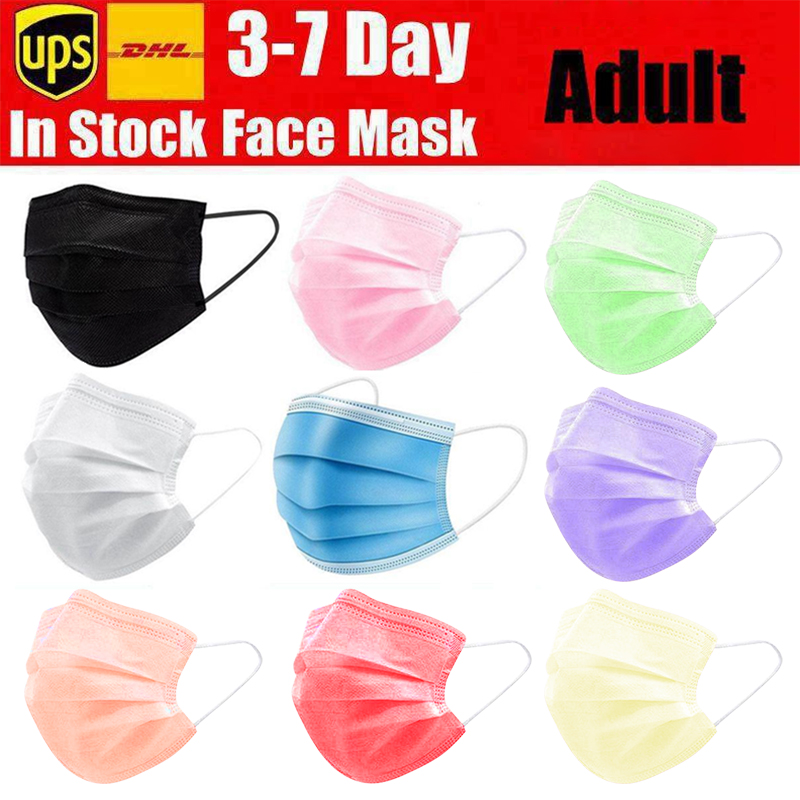 9 Colors Disposable Face Masks Black Pink White with Elastic Ear Loop 3 Ply Breathable Dust Air Anti-Pollution Face Mask Mouth Masks Adult
9 Colors Disposable Face Masks Black Pink White with Elastic Ear Loop 3 Ply Breathable Dust Air Anti-Pollution Face Mask Mouth Masks Adult