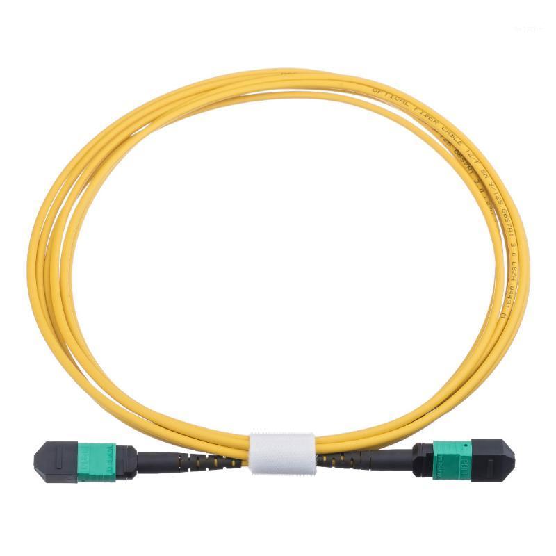 24core MPO-MPO female Type B fiber optic patchcords OS2 round cable yellow color 2M 3M 5M jumper1 
24core MPO-MPO female Type B fiber optic patchcords OS2 round cable yellow color 2M 3M 5M jumper1