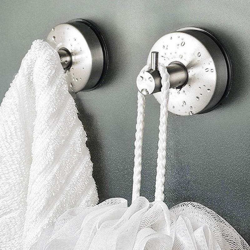 2pcs Vacuum Suction Cup Sucker Stainless Steel Shower Towel Kitchen Wall Hook Kitchen Hanger Bathroom Shower Accessories
2pcs Vacuum Suction Cup Sucker Stainless Steel Shower Towel Kitchen Wall Hook Kitchen Hanger Bathroom Shower Accessories