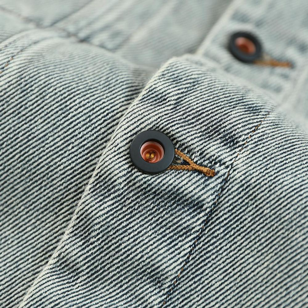 Autumn Winter Denim Jackets Vintage Outerwear Men Trucker 100 Cotton Jacket Slim Fit Coats SJ130839 201119