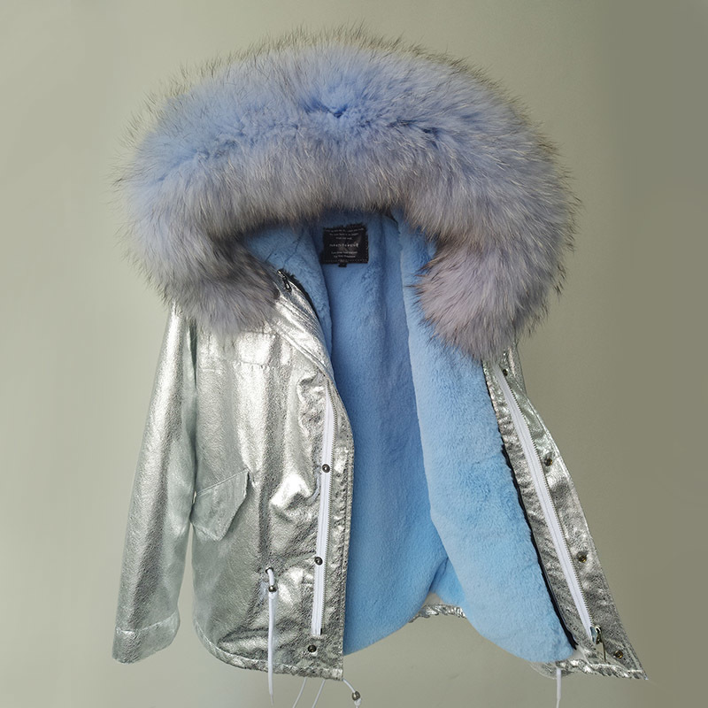 MAO MAO KONG Parkas woman winter jacket short Women Fur Collar hooded coat Casual Cotton Outwear Hot 201027