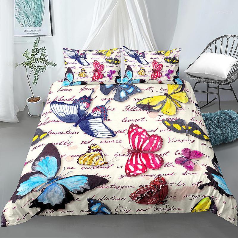 3D Bedding Set Butterfly Duvet Cover King Queen Size Quilt Cover Bedclothes Comforter 2/3Pcs Duvet Set1, Set 1
3D Bedding Set Butterfly Duvet Cover King Queen Size Quilt Cover Bedclothes Comforter 2/3Pcs Duvet Set1, Set 1