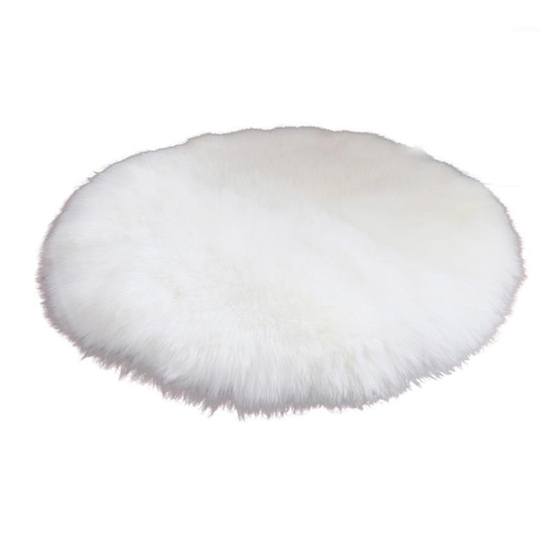 Soft Plush Modern Round Area Rug Shag Rug Floor Mat Carpet for Living Room Bedroom Kids Room Nursery 30 cm (White)1
Soft Plush Modern Round Area Rug Shag Rug Floor Mat Carpet for Living Room Bedroom Kids Room Nursery 30 cm (White)1