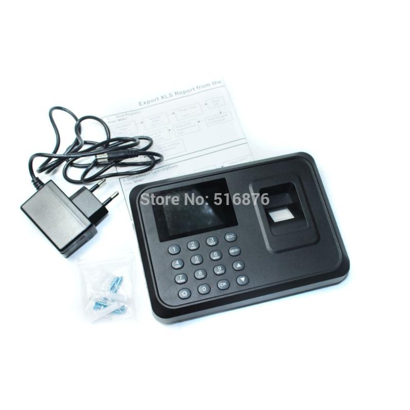 Fingerprint Access Control Biometric Time Attendance System Clock Recorder Office Employee Device