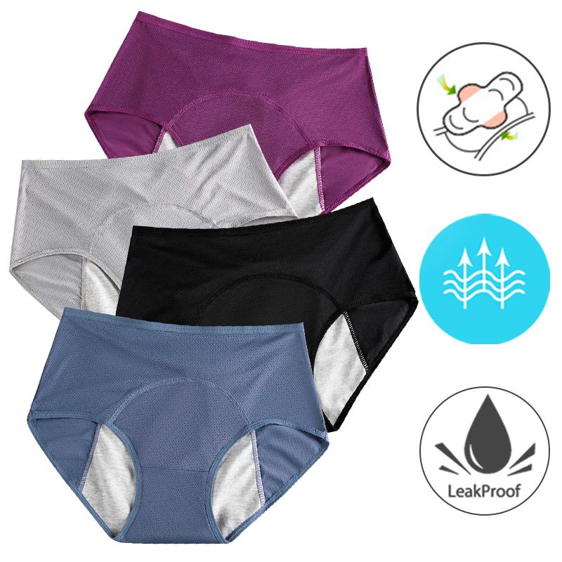 3pcs/lot Women Leak Proof Panties Menstrual Briefs Physiological V Underwear Period Pants Waterproof Plus size Underpants #F, N 3pcs
3pcs/lot Women Leak Proof Panties Menstrual Briefs Physiological V Underwear Period Pants Waterproof Plus size Underpants #F, N 3pcs