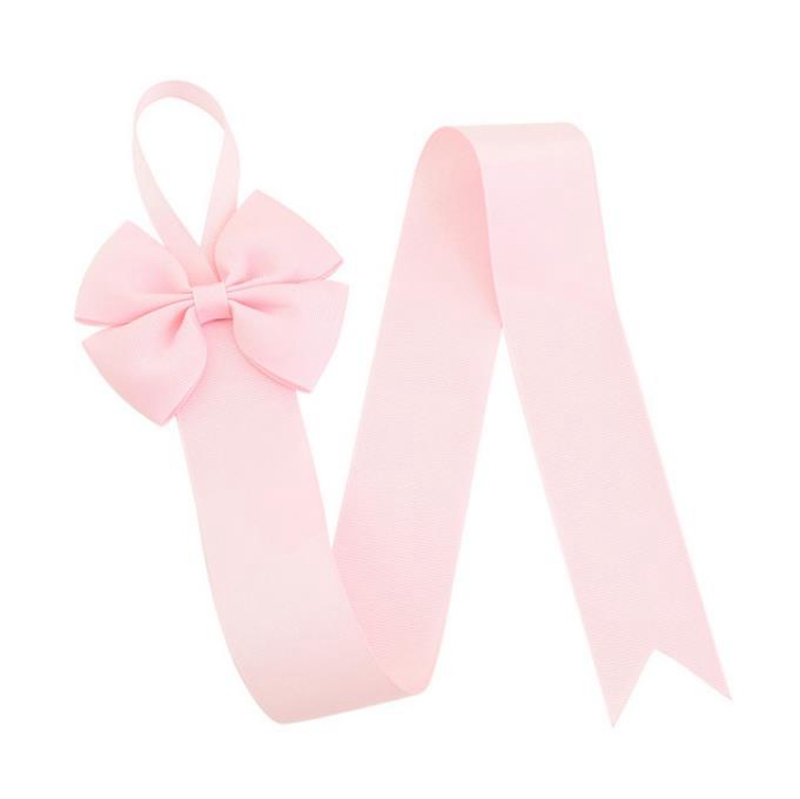 Hair Bow Holder Hairclip Barrette Storage Belt Solid Color Girl Barrette Holders Ribbon Bow Hair Band Kids Hair Accessories 12 Colors DW6386
