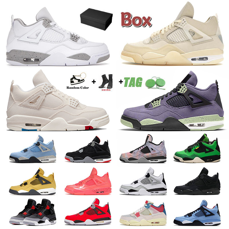 Designer 4 4s IV Jumpman Basketball Shoes Canvas Men Women Peach Black Cat Blue Thunder Toro Cactus Jack Craft Manila Red Trainers Sneakers Size 13 Eur 36-47, 36-47 new black cat
Designer 4 4s IV Jumpman Basketball Shoes Canvas Men Women Peach Black Cat Blue Thunder Toro Cactus Jack Craft Manila Red Trainers Sneakers Size 13 Eur 36-47, 36-47 new black cat