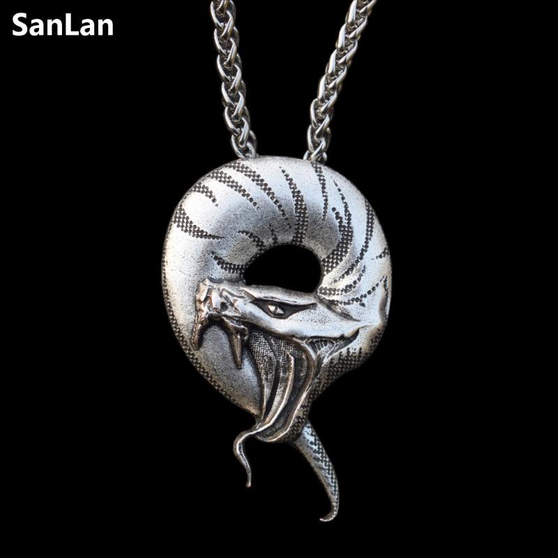 12pcs Original Gothic Pattern snake necklaces pendants Snake open mouth Retro vintage male amulet fierce malicious necklaces
12pcs Original Gothic Pattern snake necklaces pendants Snake open mouth Retro vintage male amulet fierce malicious necklaces