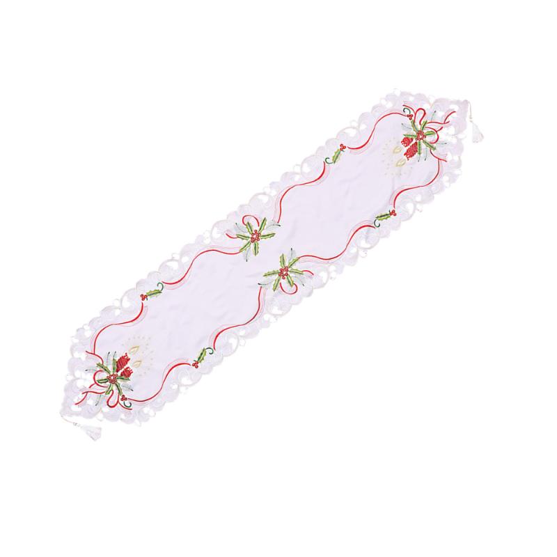Triangle Table Runner Christmas Embroidery Tablecloth Long Table Cover Decor for Home Restaurant Hotel (40*180cm, As shown
Triangle Table Runner Christmas Embroidery Tablecloth Long Table Cover Decor for Home Restaurant Hotel (40*180cm, As shown