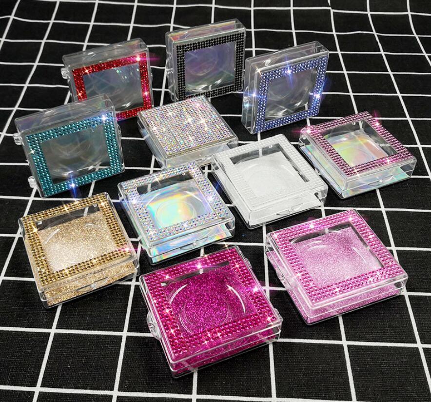 Bling Eyelash Packaging Diamond Glitter Square False Eyelashes Packaging Box Empty EyeLash Box Case Fake Eye Lashes Plastic Boxes, As picture
Bling Eyelash Packaging Diamond Glitter Square False Eyelashes Packaging Box Empty EyeLash Box Case Fake Eye Lashes Plastic Boxes, As picture