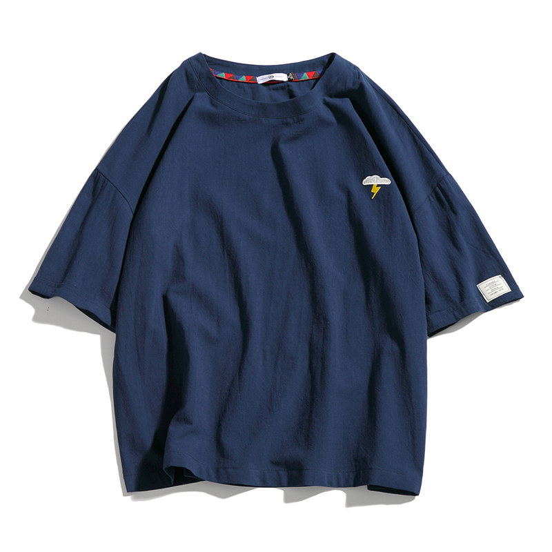2021 New Loose of Large Size t From Cartoon Men Embroidered Japanese Shirt Short Sleeve Tops Will See Men's Clothes Yt50271 CF9W, Beige
2021 New Loose of Large Size t From Cartoon Men Embroidered Japanese Shirt Short Sleeve Tops Will See Men's Clothes Yt50271 CF9W, Beige