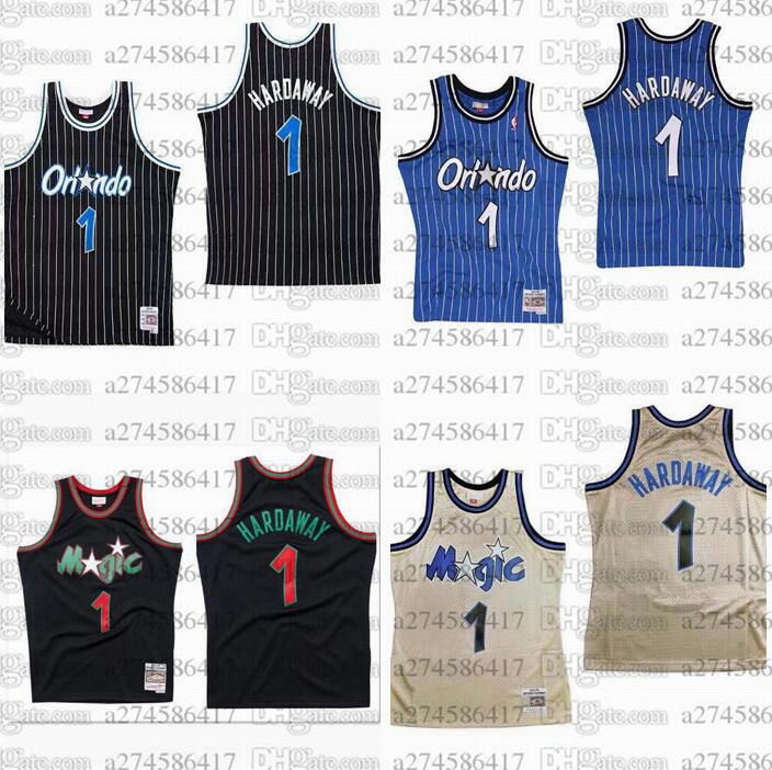 Men women youth basketball Orlando Magic 1 Anfernee Hardawa 1993-94 Hardwoods Classics retro Jersey, Black;red
Men women youth basketball Orlando Magic 1 Anfernee Hardawa 1993-94 Hardwoods Classics retro Jersey, Black;red
