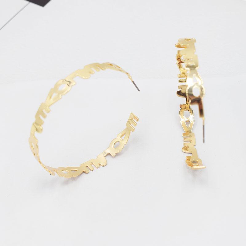 Earring Gold Metal Geo Hollow Out Love Letters Lovers Minimalism Hoop Earrings Korean Fashion Chic Women Party Hiphop Jewelry1
Earring Gold Metal Geo Hollow Out Love Letters Lovers Minimalism Hoop Earrings Korean Fashion Chic Women Party Hiphop Jewelry1