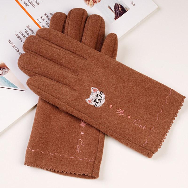 Five Fingers Gloves German Velvet Female Winter Cute Kitten Warm For Riding Thickening Touch Screen Windproof Hand L4
Five Fingers Gloves German Velvet Female Winter Cute Kitten Warm For Riding Thickening Touch Screen Windproof Hand L4