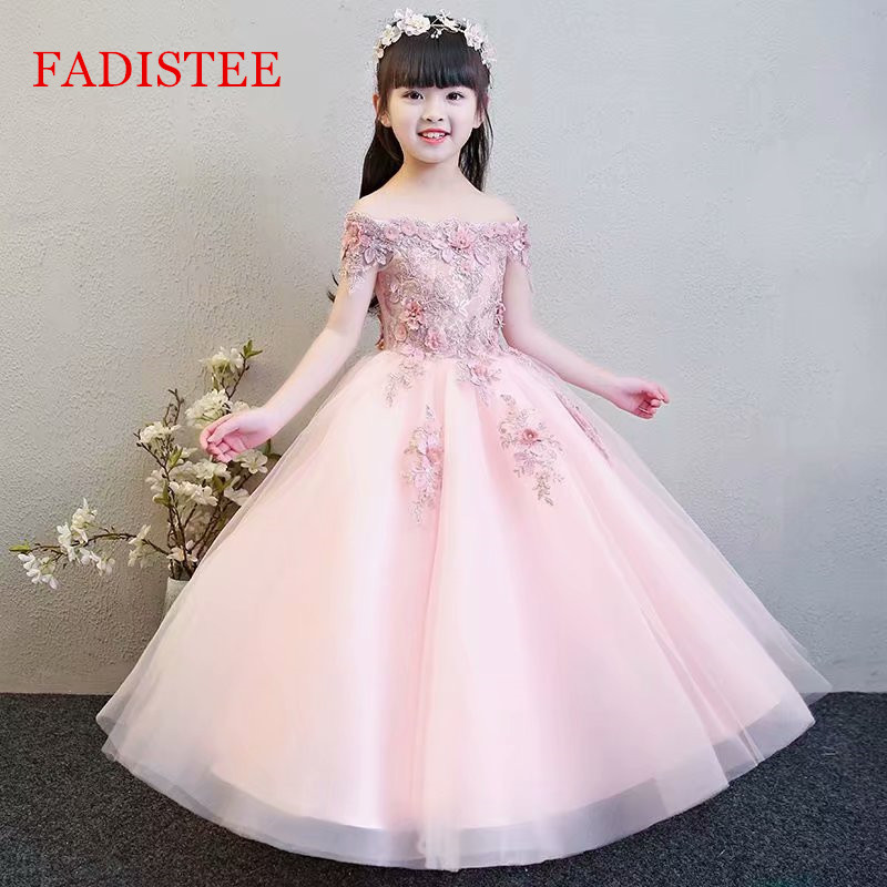 FADISTEE Pink floor-length tulle Pretty Flower Girl Dresses vestidos lace Baby Girl Infant Dress Kids Formal Wear girls dress
FADISTEE Pink floor-length tulle Pretty Flower Girl Dresses vestidos lace Baby Girl Infant Dress Kids Formal Wear girls dress