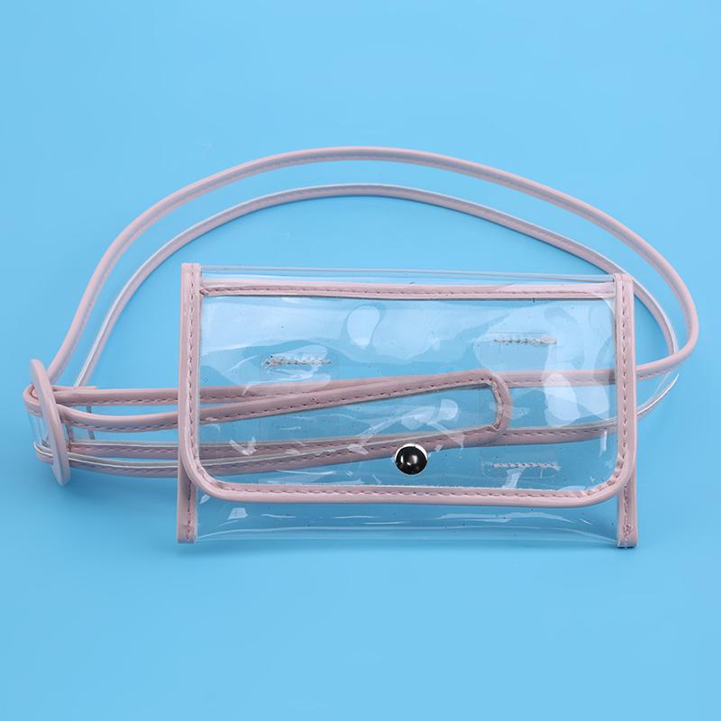 Clear Fashion Beach Belt Fanny Packs Female Summer New 2020 PVC Waist Bags Women Ladies Girls Transparent Jelly Chest Handbags