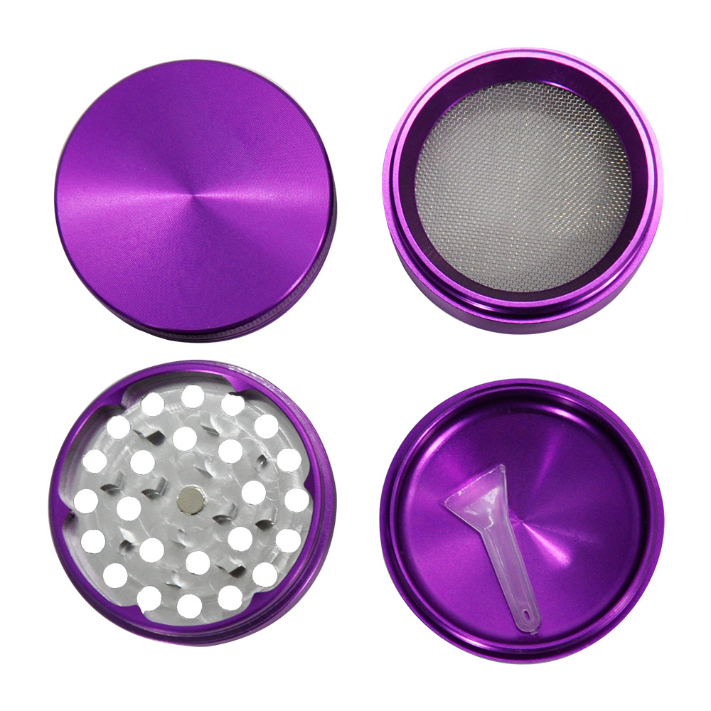 TOPPUFF Diameter 50 MM 4 parts Hornet CNC Aluminum Metal Grinder Tobacco herbal Grinder Magnet Spice Crusher Machine
TOPPUFF Diameter 50 MM 4 parts Hornet CNC Aluminum Metal Grinder Tobacco herbal Grinder Magnet Spice Crusher Machine