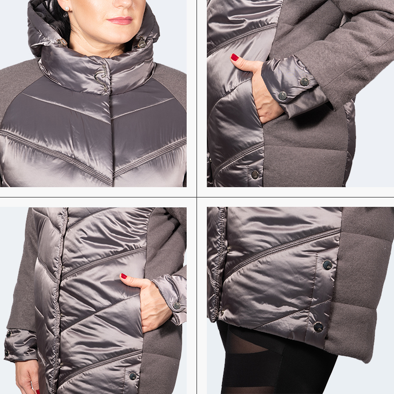 Astrid Winter jacket Women autumn Warm hooded High Quality Winter splice jacket Coat Women New Collection AM-2210 201019