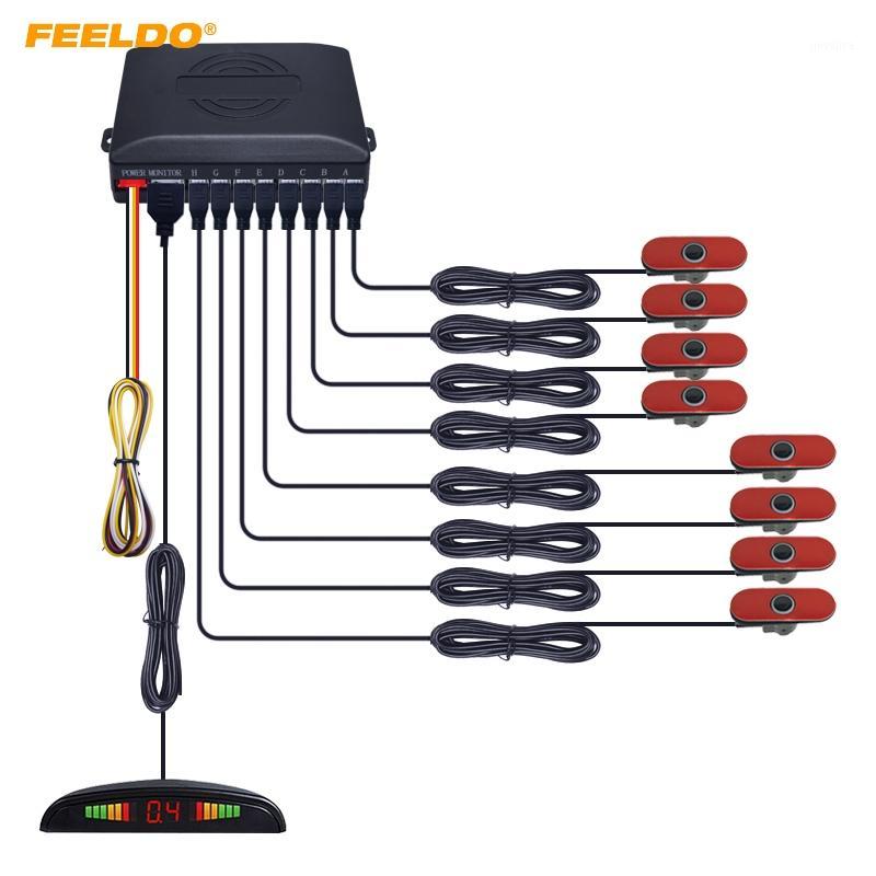 FEELDO 1Set Car LED Display 8pcs 16.5mm Original Sensors Reverse Aid Backup Radar Parking Sensor System #FD-13601
FEELDO 1Set Car LED Display 8pcs 16.5mm Original Sensors Reverse Aid Backup Radar Parking Sensor System #FD-13601