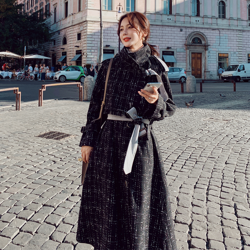 2021 New Women's Wool Coat Plus Long Section New Loose Popular Fashion Single Straight Line Breasted Tweed Female Jacket Ch1 Mwpp, White
2021 New Women's Wool Coat Plus Long Section New Loose Popular Fashion Single Straight Line Breasted Tweed Female Jacket Ch1 Mwpp, White
