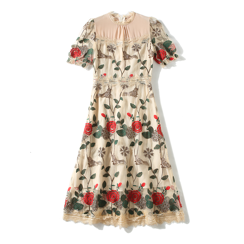 2021 New Merchall Fashion Runway Summer Lace Women's Flare Sleeve Embroidery Elegant Mesh Hollow Out Midi Es Fnmj, Design and color
2021 New Merchall Fashion Runway Summer Lace Women's Flare Sleeve Embroidery Elegant Mesh Hollow Out Midi Es Fnmj, Design and color