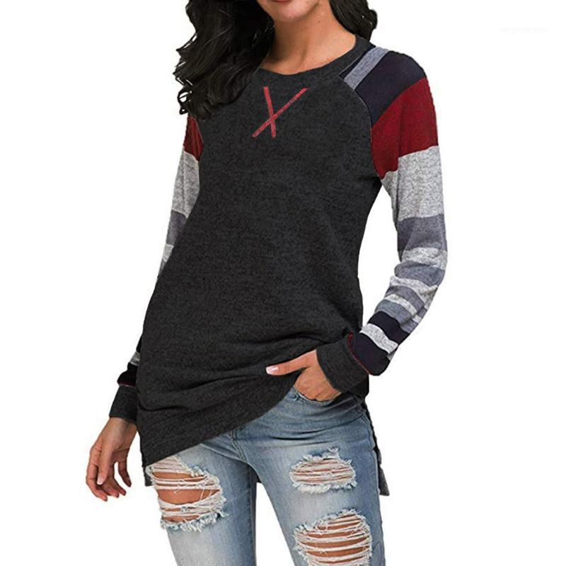 Fashion Striped O-Neck Blouse Patchwork Casual Winter Ladies Loose Bottom Tops Female Women Long Sleeve Shirt Blusas Pullover1, Dark gray
Fashion Striped O-Neck Blouse Patchwork Casual Winter Ladies Loose Bottom Tops Female Women Long Sleeve Shirt Blusas Pullover1, Dark gray