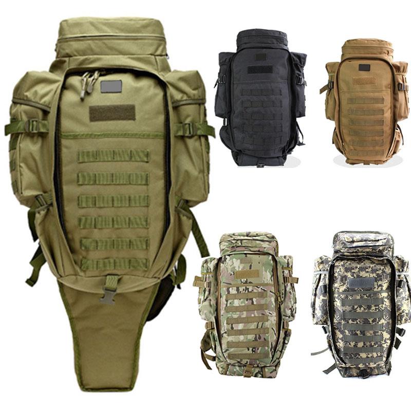 60L Outdoor Sports Bag Backpack Tactical Rucksacks Multifunction Camping Hiking Fishing Hunting Bag Assault Knapsack, Black
60L Outdoor Sports Bag Backpack Tactical Rucksacks Multifunction Camping Hiking Fishing Hunting Bag Assault Knapsack, Black