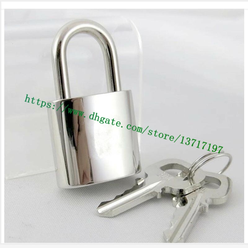 Top Quality Padlock Polished Shine Silvery Bag Accessories 1 LOCK 2 KEY For speaedy allma keeppall Rolling Luggage Necklace Charm Stainless, Black
Top Quality Padlock Polished Shine Silvery Bag Accessories 1 LOCK 2 KEY For speaedy allma keeppall Rolling Luggage Necklace Charm Stainless, Black