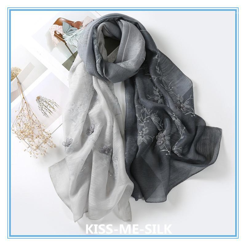 KMS Silk scarf flower scarf hand crochet embroidery high-end silk shawl for Girl Lady Women 60*175CM/50G1
KMS Silk scarf flower scarf hand crochet embroidery high-end silk shawl for Girl Lady Women 60*175CM/50G1
