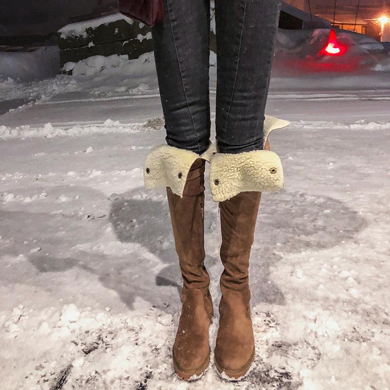 Casual High Quality Slimming Over-the-knee Boots Women's New Boots Versatile Chunky-Heel High Heels For Female Lady R14-32, Beige
Casual High Quality Slimming Over-the-knee Boots Women's New Boots Versatile Chunky-Heel High Heels For Female Lady R14-32, Beige