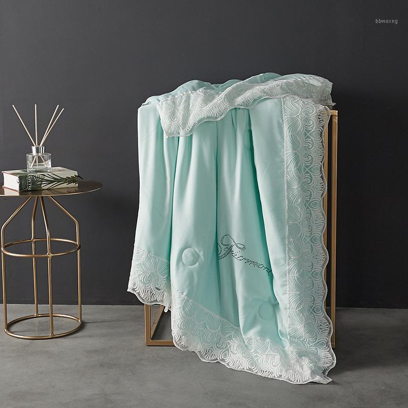 Spring and Summer Solid Color Summer Quilt Lace Can Washable Twill Thin Quilt Polypropylene Fabric Romantic Princess Style1
Spring and Summer Solid Color Summer Quilt Lace Can Washable Twill Thin Quilt Polypropylene Fabric Romantic Princess Style1