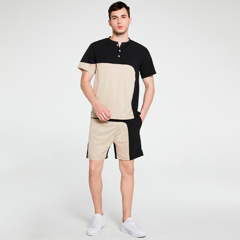 Tracksuit For Men Summer Shorts Set Short Sleeve shirt And shorts Casual Clothing men Sports Wear Gym Clothes Sweat Suits, As shown
Tracksuit For Men Summer Shorts Set Short Sleeve shirt And shorts Casual Clothing men Sports Wear Gym Clothes Sweat Suits, As shown