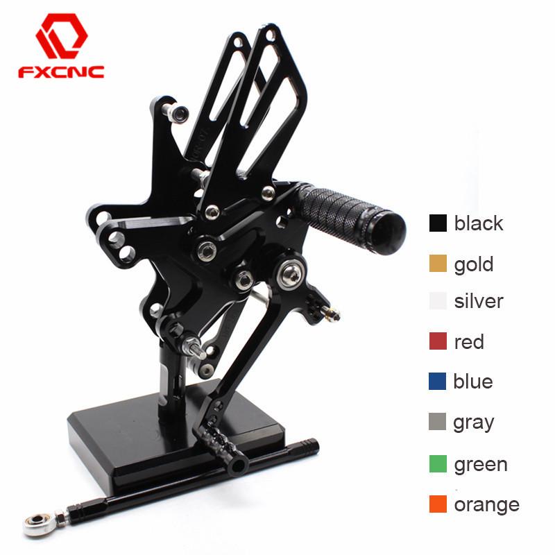 For ZX10R ZX-10R ZX 10R 2011-2020 Aluminum Adjustable Motorcycle Rearsets Rear Sets Foot Pegs Footrest
For ZX10R ZX-10R ZX 10R 2011-2020 Aluminum Adjustable Motorcycle Rearsets Rear Sets Foot Pegs Footrest