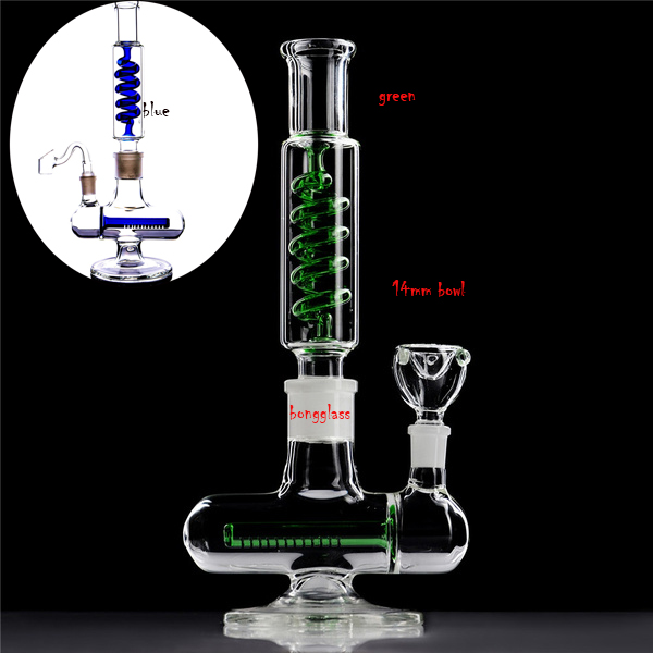 12.2 inchs Freezable Coil Glass Water Bongs Wax Recycler Oil Rigs Smoking Accessories Tobacco Smoke Oil Burner Pipe Unique Hookahs Bong
12.2 inchs Freezable Coil Glass Water Bongs Wax Recycler Oil Rigs Smoking Accessories Tobacco Smoke Oil Burner Pipe Unique Hookahs Bong