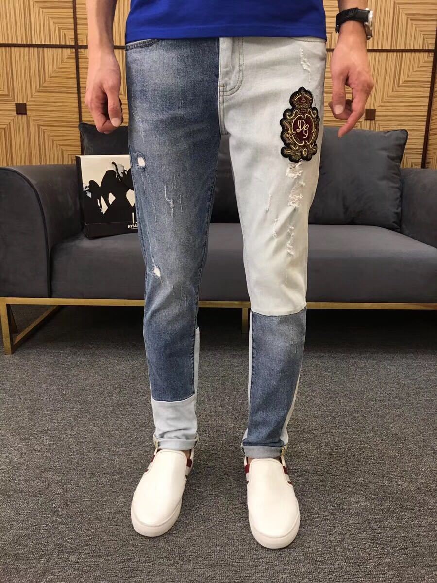 2021 Summer New Slim Embroidered Small Straight Tube Light Casual Male Jeans. KO95, 11
2021 Summer New Slim Embroidered Small Straight Tube Light Casual Male Jeans. KO95, 11