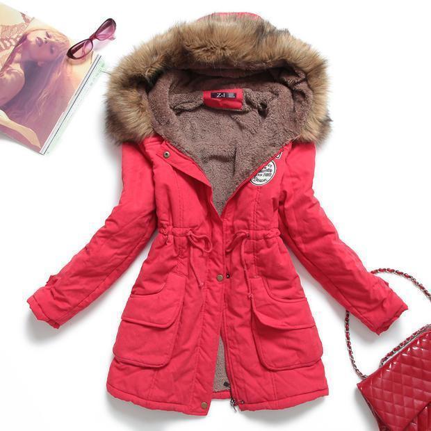 New Parkas Female Women Winter Coat Thickening Cotton Winter Jacket Womens Outwear Parkas for Women Winter T200212