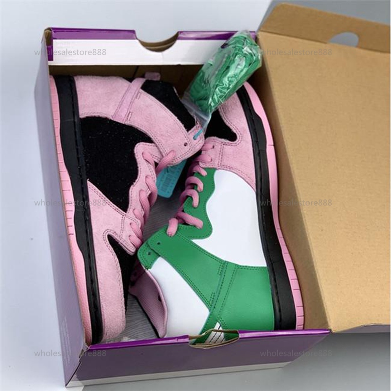 2021 Invert Celtics Women Dunk High Skateboard Shoes Strawberry Purple Pink Green Mens Outdoor Sports Sneakers Trainers
2021 Invert Celtics Women Dunk High Skateboard Shoes Strawberry Purple Pink Green Mens Outdoor Sports Sneakers Trainers
