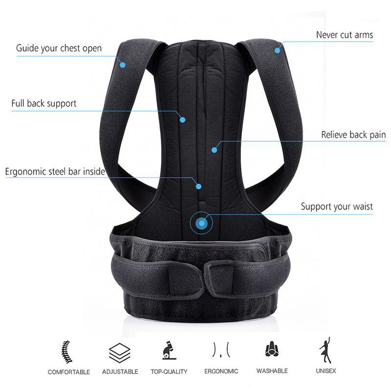 XS-4XL Posture Correction Belt Back Correction Band with Support Plate Kyphosis Band Protect Back Waist Shoulder1, Black
XS-4XL Posture Correction Belt Back Correction Band with Support Plate Kyphosis Band Protect Back Waist Shoulder1, Black
