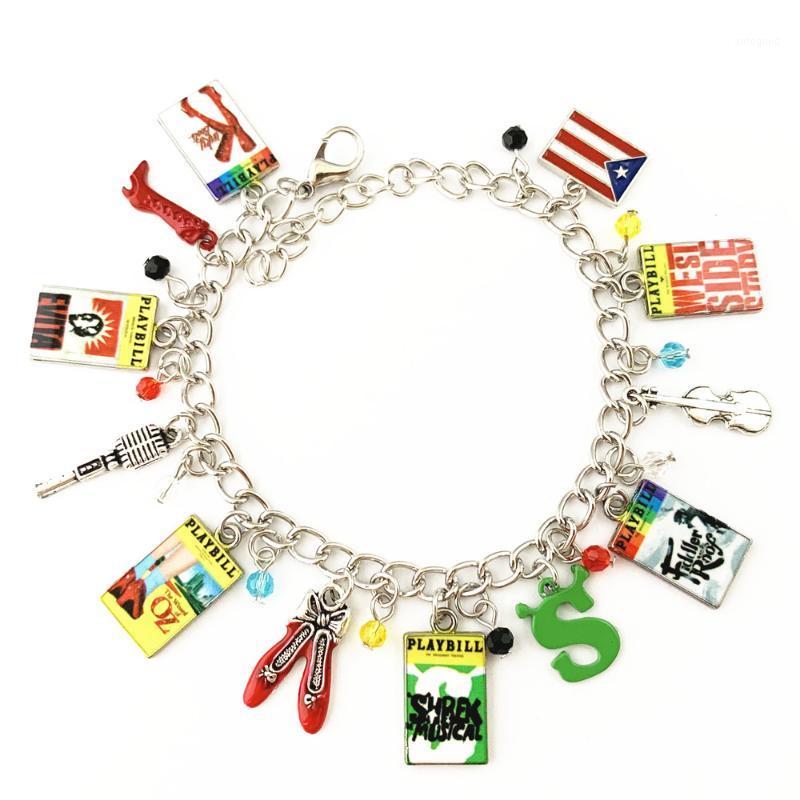 Charm Bracelets HBSWUI Broadway Shrek Evita Kinky Boots West Side Story Bracelet High Quality Classic TV Movie Gifts For Woman Girl Men1
Charm Bracelets HBSWUI Broadway Shrek Evita Kinky Boots West Side Story Bracelet High Quality Classic TV Movie Gifts For Woman Girl Men1