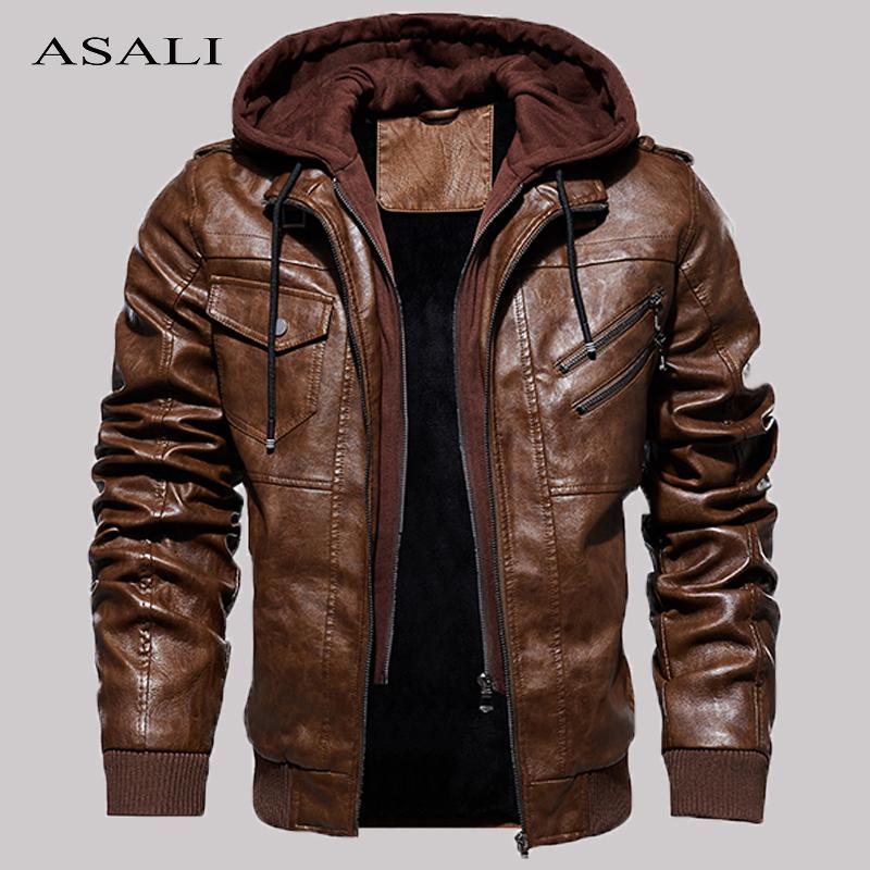 Casual Motorcycle PU Jacket Mens Winter Autumn Fashion Leather Jackets Male Slim Removable Hooded Warm Outwear Fleece Clothing, Ddt14red
Casual Motorcycle PU Jacket Mens Winter Autumn Fashion Leather Jackets Male Slim Removable Hooded Warm Outwear Fleece Clothing, Ddt14red