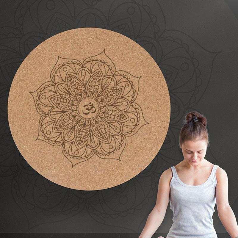Yoga Mat Little Round Cork Rubber 60x60cmx3mm Non Slip Yoga Cushion Meditation Cushion Pad Pilates Pad for Home Outdoor PSEN999, Red
Yoga Mat Little Round Cork Rubber 60x60cmx3mm Non Slip Yoga Cushion Meditation Cushion Pad Pilates Pad for Home Outdoor PSEN999, Red