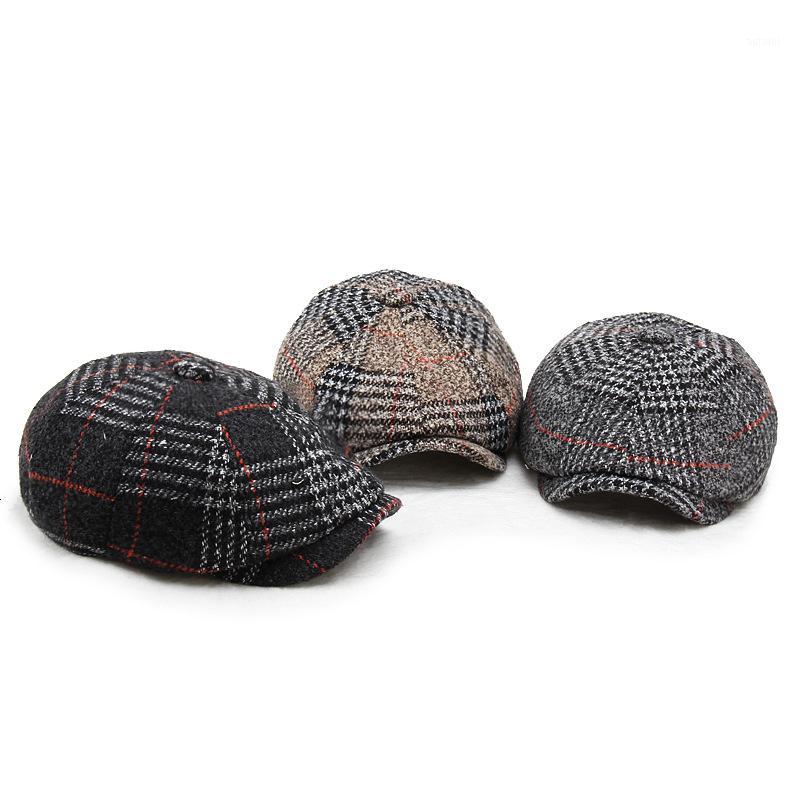 Retro British Plaid Beret Men Women High Quality Casual Cotton Adjustable Gray Khaki Blinders Hat Flat Cap1, Black
Retro British Plaid Beret Men Women High Quality Casual Cotton Adjustable Gray Khaki Blinders Hat Flat Cap1, Black
