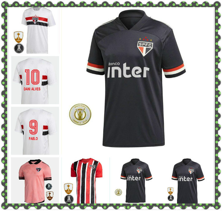 20 21 Sao Paulo Jersey DANI ALVES PATO third away black red Soccer 2020 2021 Hernanes Club Home white football shirt thailand 
20 21 Sao Paulo Jersey DANI ALVES PATO third away black red Soccer 2020 2021 Hernanes Club Home white football shirt thailand