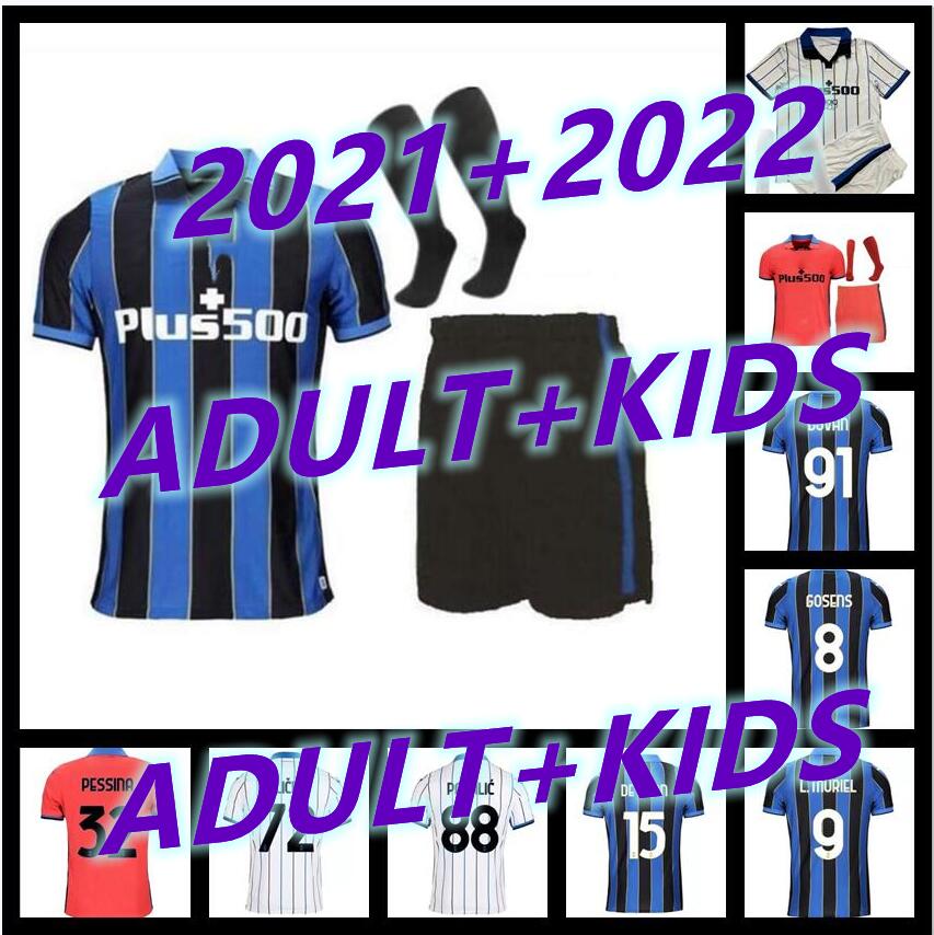 21-22 FC Soccer Jerseys GOMEZ 2021 2022 L.MURIEL ILICIC DE ROON DUVAN Atalantas Jersey Men kids kit Football Shirts Uniforms full set socks away third, Home 1
21-22 FC Soccer Jerseys GOMEZ 2021 2022 L.MURIEL ILICIC DE ROON DUVAN Atalantas Jersey Men kids kit Football Shirts Uniforms full set socks away third, Home 1