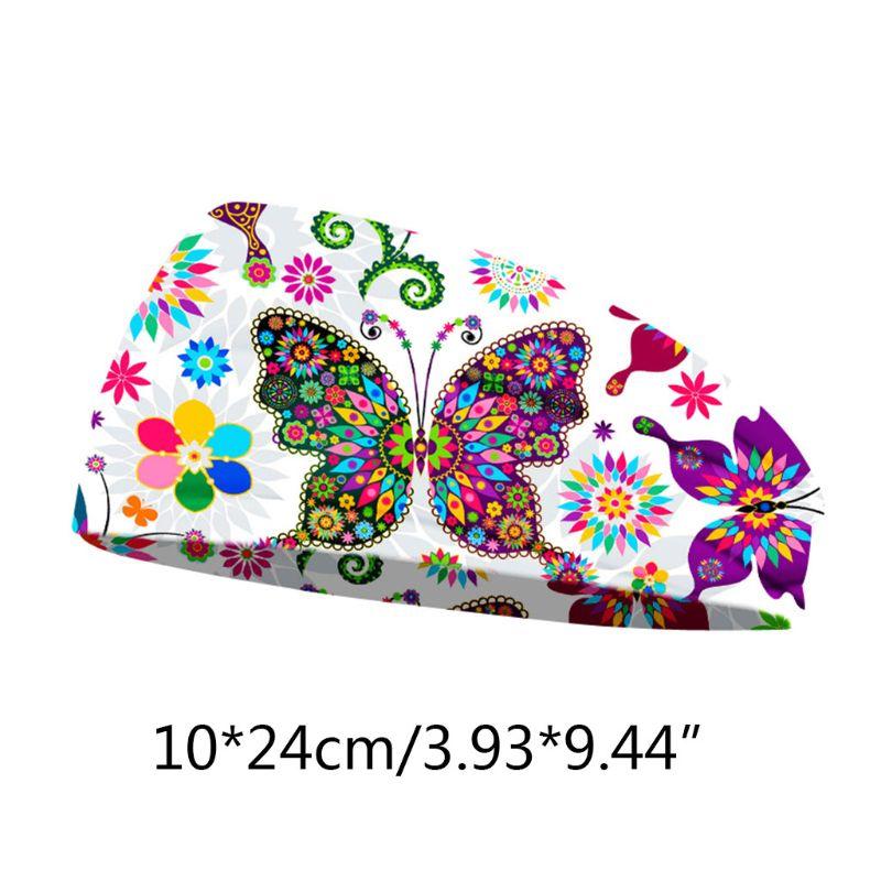 Women Yoga Elastic Wide Headband Colorful Butterfly Print Sports Sweat Hair Band J78E
Women Yoga Elastic Wide Headband Colorful Butterfly Print Sports Sweat Hair Band J78E