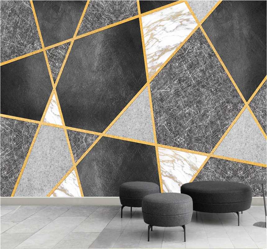 Xuesu Customized wallpaper modern minimalist mosaic geometric marble TV sofa background wall 8D waterproof wall covering, Silk material
Xuesu Customized wallpaper modern minimalist mosaic geometric marble TV sofa background wall 8D waterproof wall covering, Silk material
