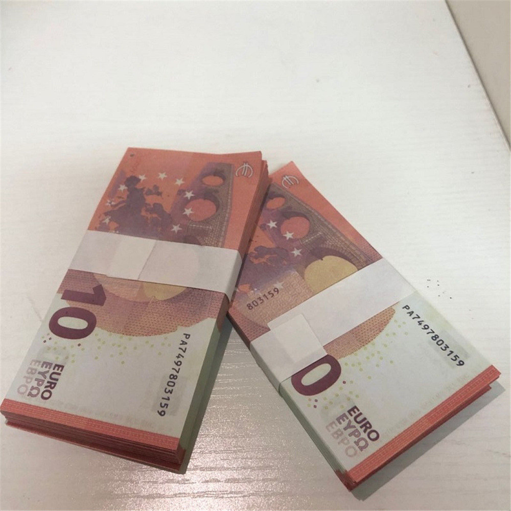 Euro Atmosphere Prop Ntksp 10 2021 Billet Billet Currency Bar Bar LE10-33 Props Faux Hot Money Counterfeit Utvbt, Silver
Euro Atmosphere Prop Ntksp 10 2021 Billet Billet Currency Bar Bar LE10-33 Props Faux Hot Money Counterfeit Utvbt, Silver