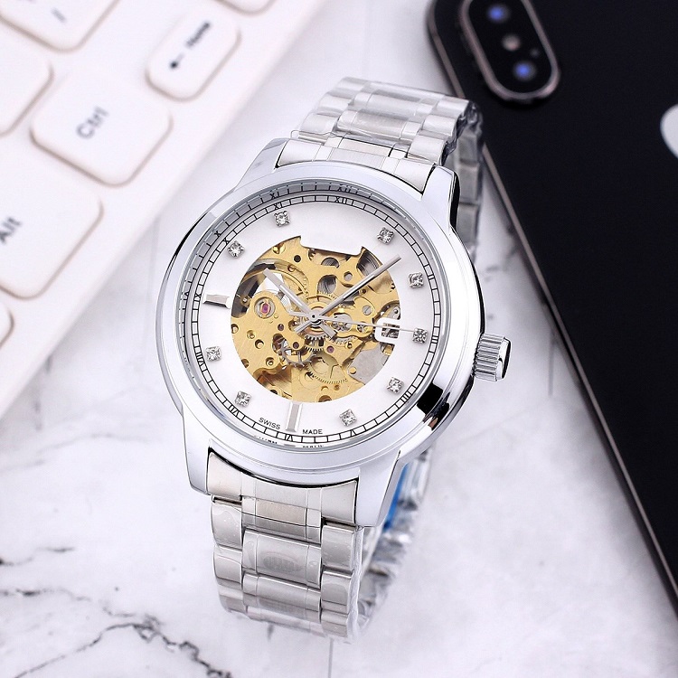 2020 new three stitches automatic mechanical watch fashion watches mens sport watch steel belt role wristwatches montre gift, Slivery;brown
2020 new three stitches automatic mechanical watch fashion watches mens sport watch steel belt role wristwatches montre gift, Slivery;brown