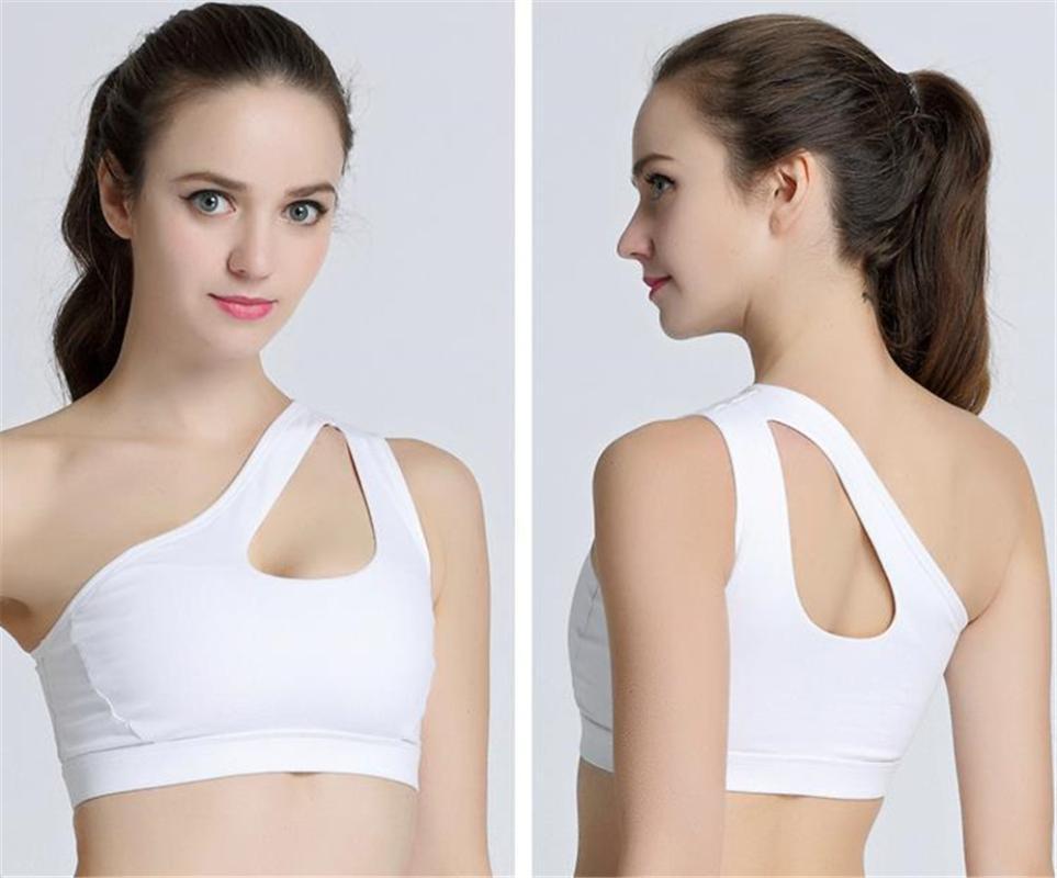 Oblique One Shoulder Sports bra for Women Fitness Yoga Workout Quick Dry Shakeproof Elegant Stretch Seamless Padded Gym Bralette, Purple
Oblique One Shoulder Sports bra for Women Fitness Yoga Workout Quick Dry Shakeproof Elegant Stretch Seamless Padded Gym Bralette, Purple