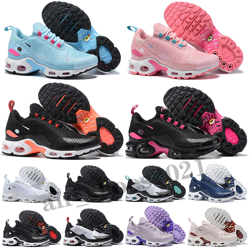 Newest Tn Plus Men Women Running shoes Flair Triple Black White Blue Sport shoe Sneakers Outdoor trainers Mens chaussure 36-45, Color 3
Newest Tn Plus Men Women Running shoes Flair Triple Black White Blue Sport shoe Sneakers Outdoor trainers Mens chaussure 36-45, Color 3